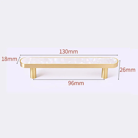 Brass and Acrylic Cabinet Handles – Colorful European Pulls for Wardrobes and Furniture