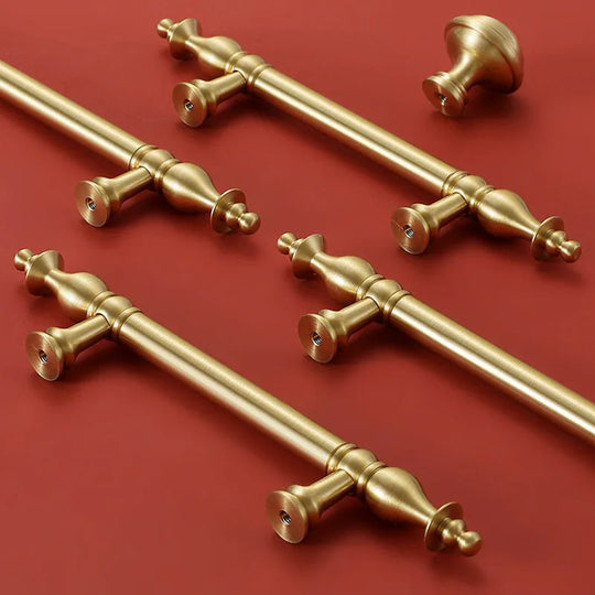 Modern Chrome &amp; Polished Gold Brass Furniture Handles and Knobs – Cabinets &amp; Wardrobes
