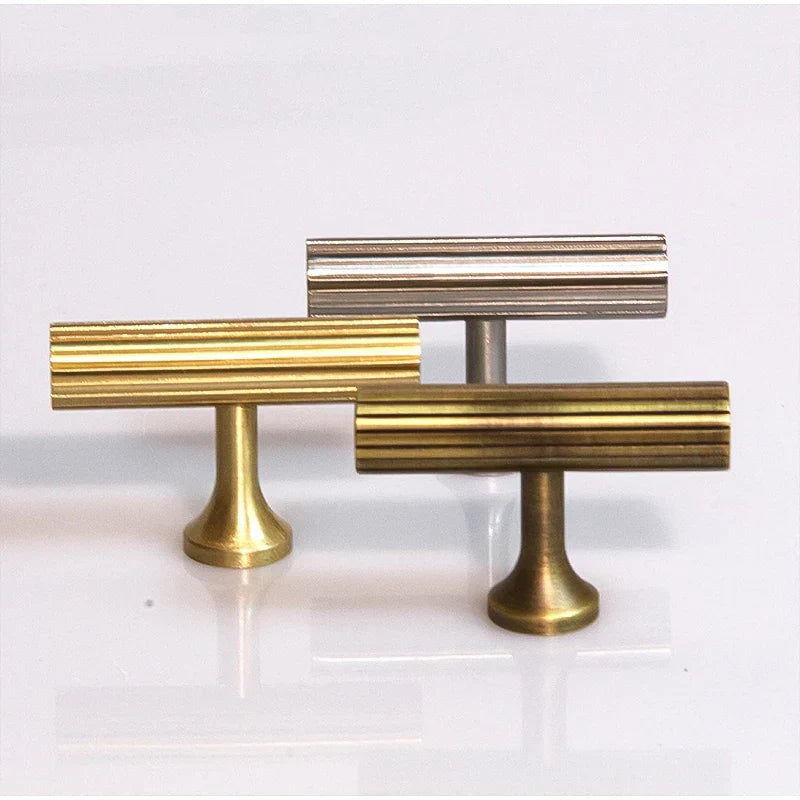 Brass Cabinet Handles &amp; T-Bars – Modern Gold, Bronze &amp; Nickel Finishes