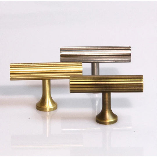 Brass Cabinet Handles &amp; T-Bars – Modern Gold, Bronze &amp; Nickel Finishes