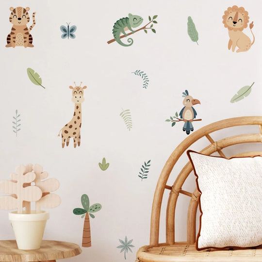 Safari Animal Wall Decals