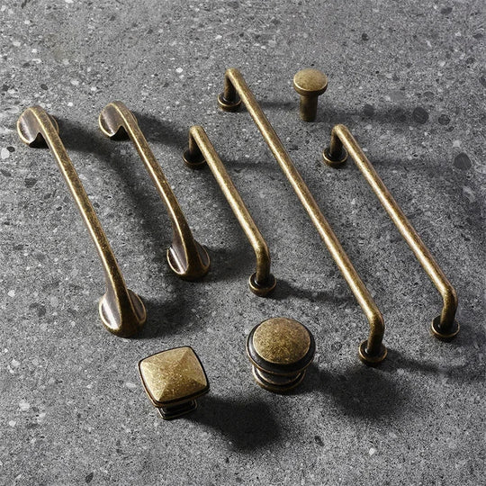 Antique Zinc Alloy Drawer &amp; Cabinet Handles – Retro Vintage Pulls