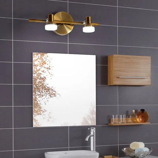Modern LED Wall Light Multi-Head Mirror Lamp for Bathroom &amp; Bedroom