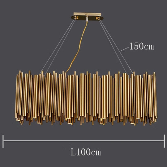 Modern LED Pendant Chandelier for Living &amp; Dining Room