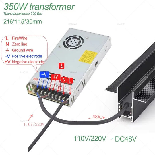 Smart Magnetic Track LED Light – Modern Dimmable Ceiling &amp; Spot Lighting