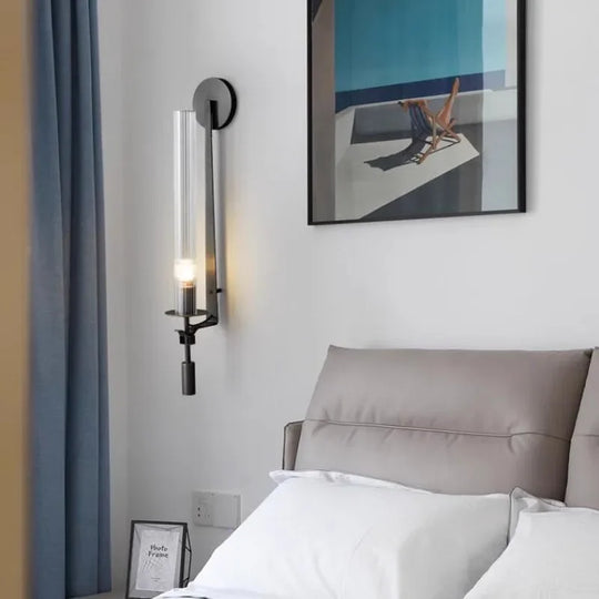Modern Copper Wall Sconce for Living Room &amp; Bedroom