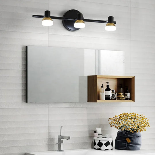 Modern LED Wall Light Multi-Head Mirror Lamp for Bathroom &amp; Bedroom
