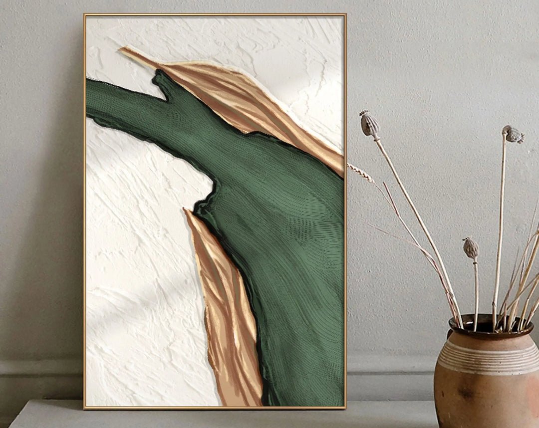Large Format Abstract Flowing Textural Wall Art Canvas Print
