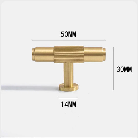 American Style Brass Cabinet Handles – Light Luxury Door Pulls for Furniture