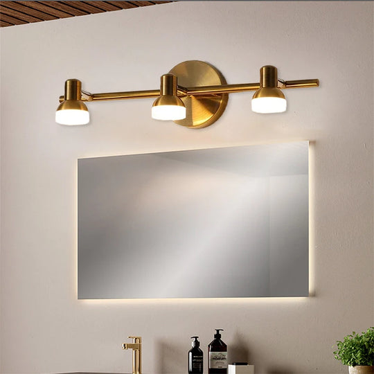 Modern LED Wall Light Multi-Head Mirror Lamp for Bathroom &amp; Bedroom