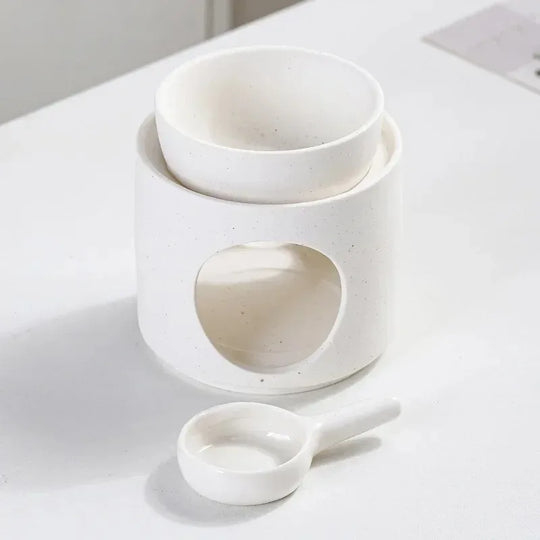 3 In 1 Ceramic Candle Essential Oil Incense Burner