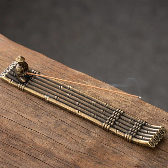 Japanese Style Fishing Boat Incense Holder Aromatherapy Ornament