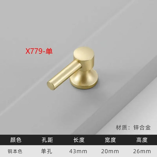 Modern Gold Kitchen Cupboard Handles – Decorative Chinese-Style Knobs