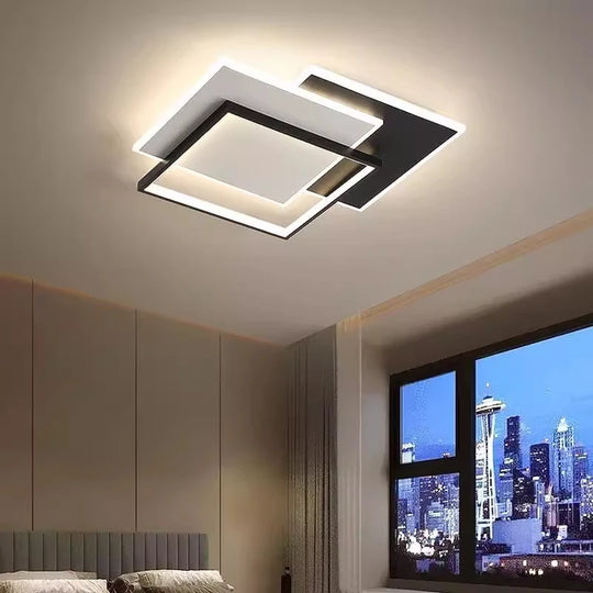 Modern Minimalist Ultra-Bright LED Ceiling Light for Living &amp; Bedroom