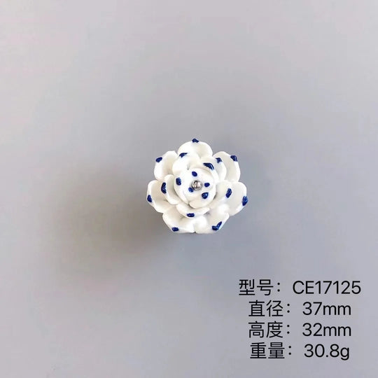 Handmade Ceramic Flower Knobs – Artistic Cabinet &amp; Drawer Handles