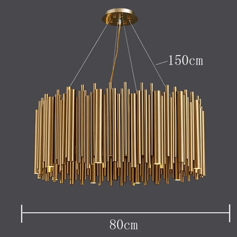 Modern LED Pendant Chandelier for Living &amp; Dining Room