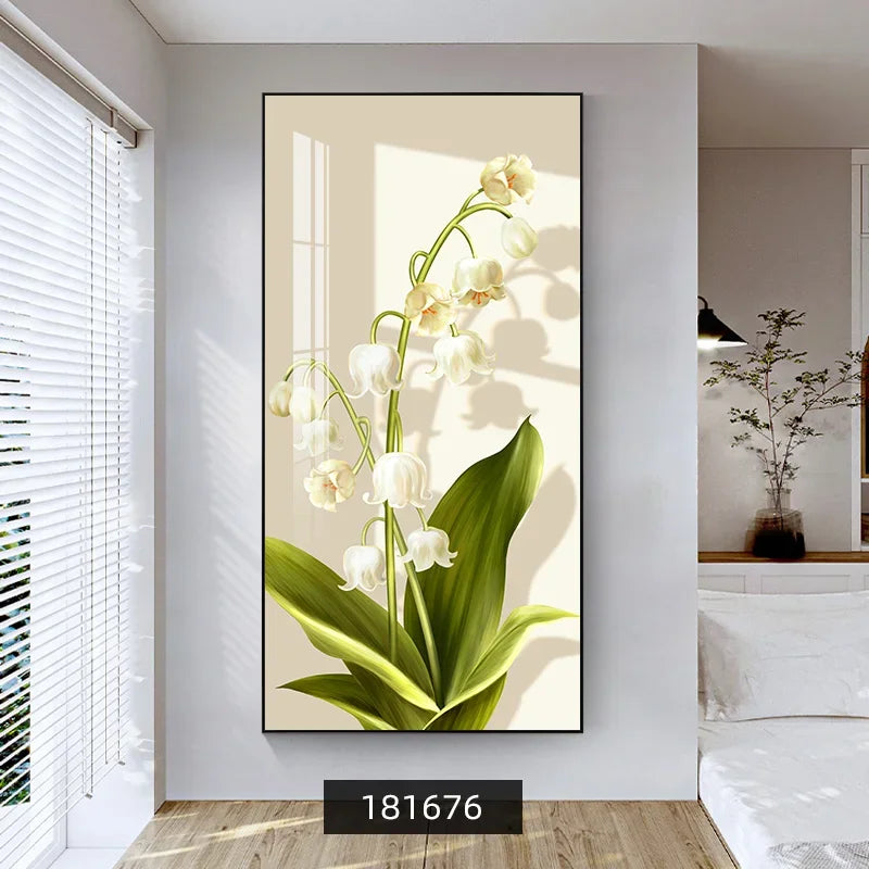 Summer Flowers Colorful Floral Canvas Wall Art