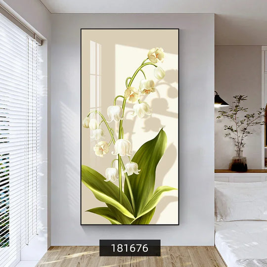 Summer Flowers Colorful Floral Canvas Wall Art