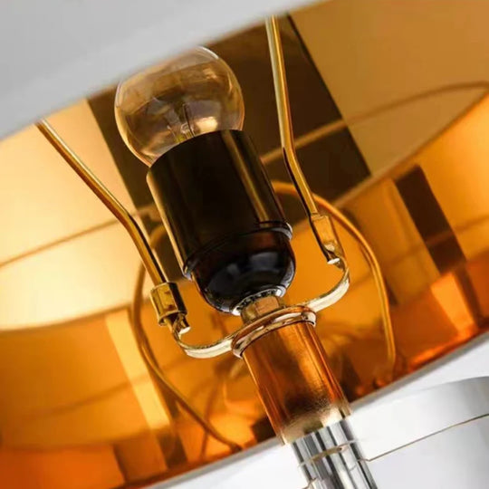 Modern Luxury Crystal Glass Table Lamp for Bedroom &amp; Living Room