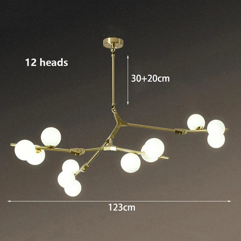 Modern Ceiling Chandelier Pendant Light for Dining &amp; Living Room