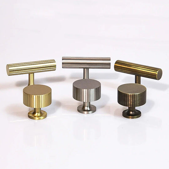 Brass Cabinet Handles &amp; T-Bars – Modern Gold, Bronze &amp; Nickel Finishes