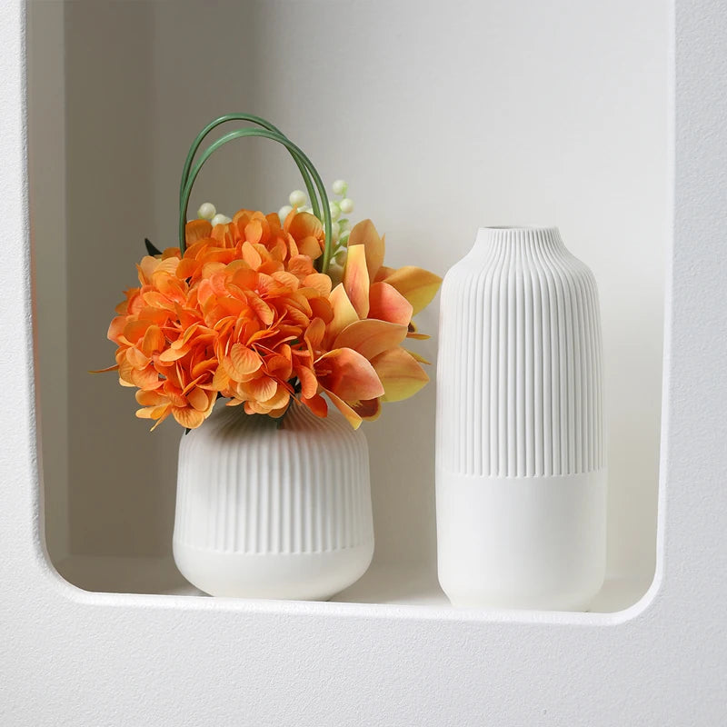 Ceramic Decorative Vase for Living Room Flower Arrangement