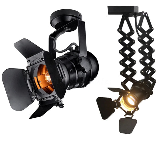 Modern LED Industrial Track Lamp for Bar, Café &amp; Loft Interiors