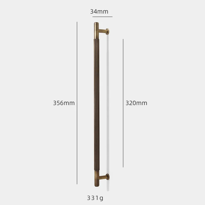 Antique Brass Furniture Handles – Bronze Plated Cabinet Pulls and Wardrobe Bar Knobs