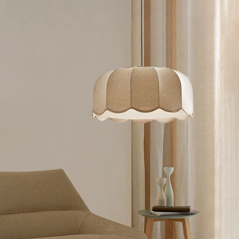 Nordic Fabric Pendant Light for Dining, Living Room &amp; Bedroom