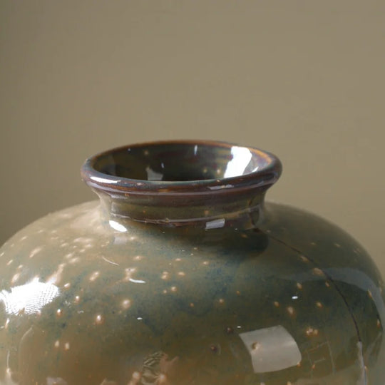 Ceramic Decorative Flower Vase for Tabletop Living Room Decor