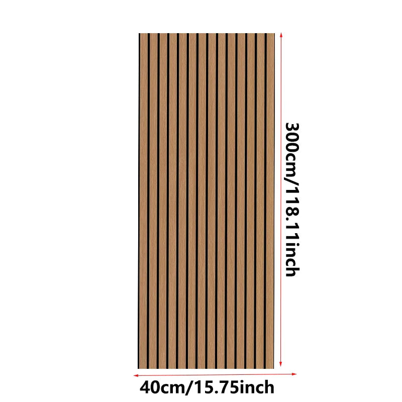 Self Adhesive 3D Striped PVC Wall Covering Neutral Tones