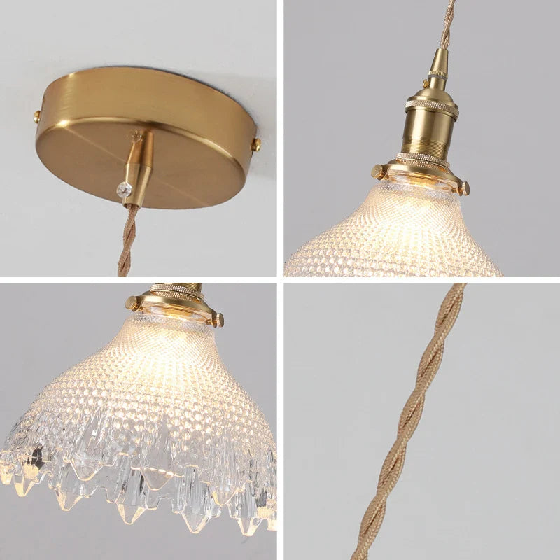 Seraphina – Green Glass Pendant Light for Kitchen Island, Dining, and Home Décor
