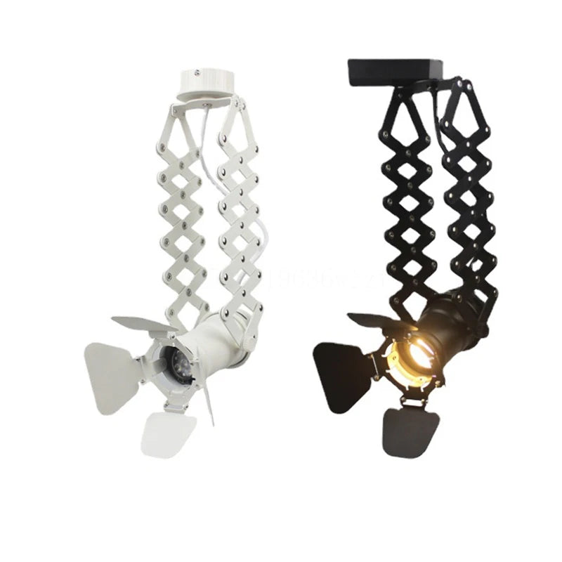 Modern LED Industrial Track Lamp for Bar, Café &amp; Loft Interiors