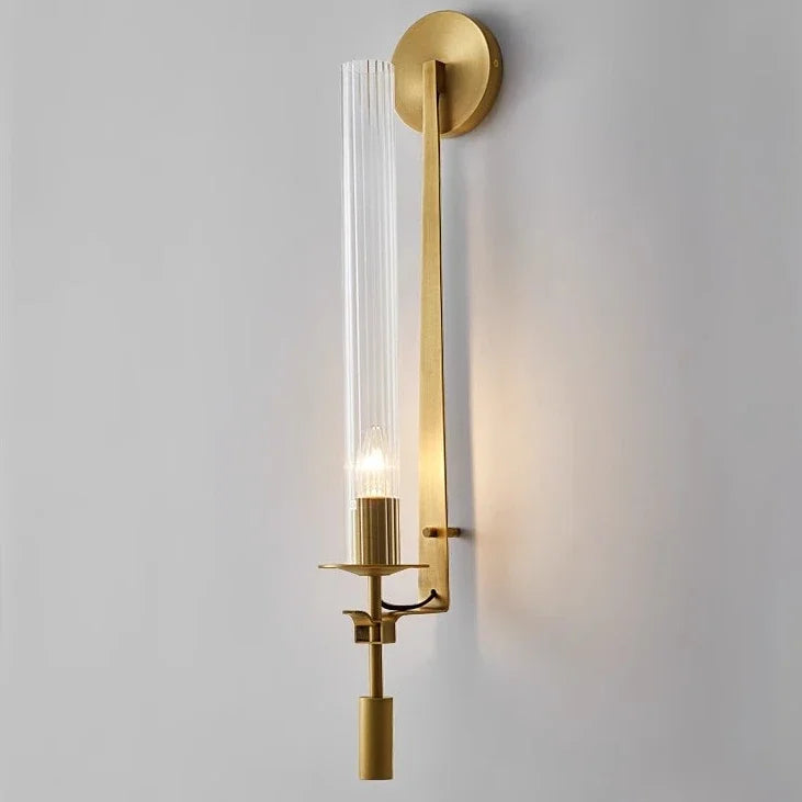 Modern Copper Wall Sconce for Living Room &amp; Bedroom