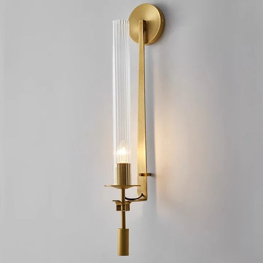 Modern Copper Wall Sconce for Living Room &amp; Bedroom
