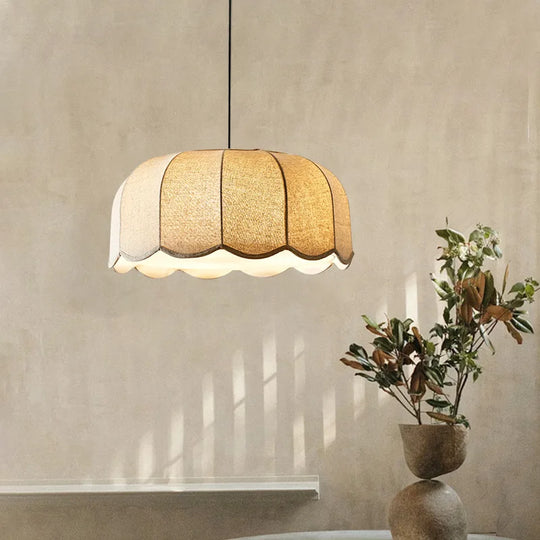 Nordic Fabric Pendant Light for Dining, Living Room &amp; Bedroom