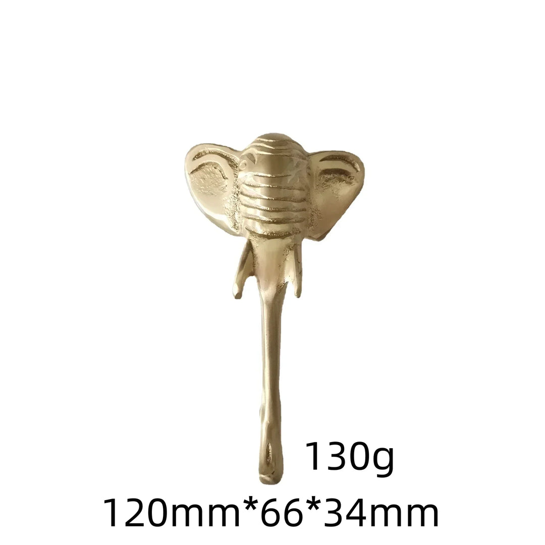 Brass Animal-Shaped Cabinet Handles – Luxury Gold Furniture Pulls