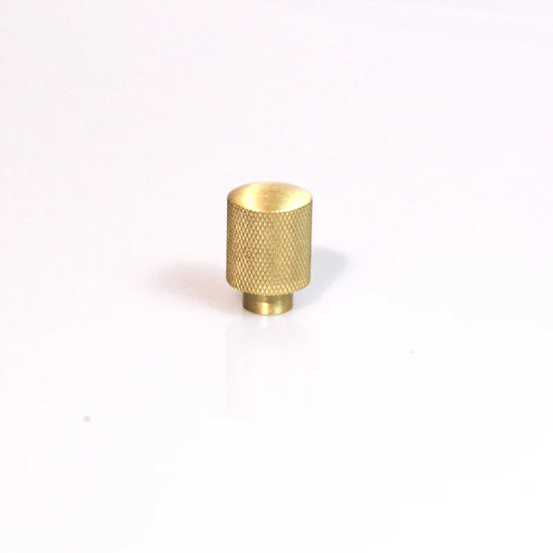 Knurled Brass T-Bar Handles – Modern Cabinet &amp; Cupboard Pulls