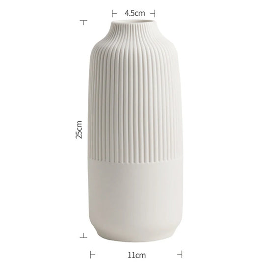 Ceramic Decorative Vase for Living Room Flower Arrangement