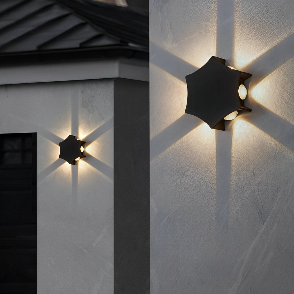Four Way LED Waterproof Outdoor Wall Facade Light