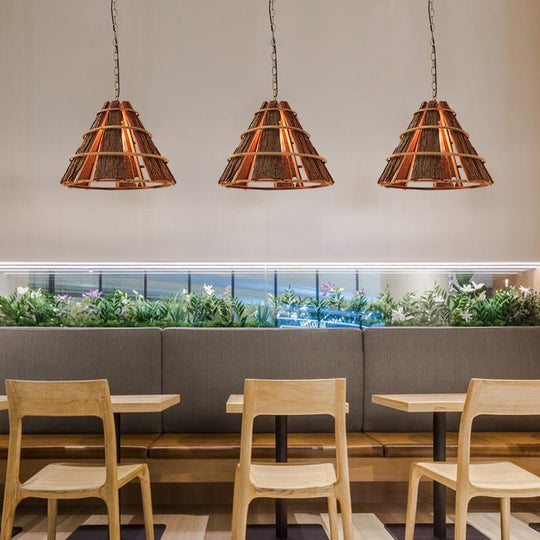 Farmhouse Wood Pendant Light With a Unique Farmhouse Appearance