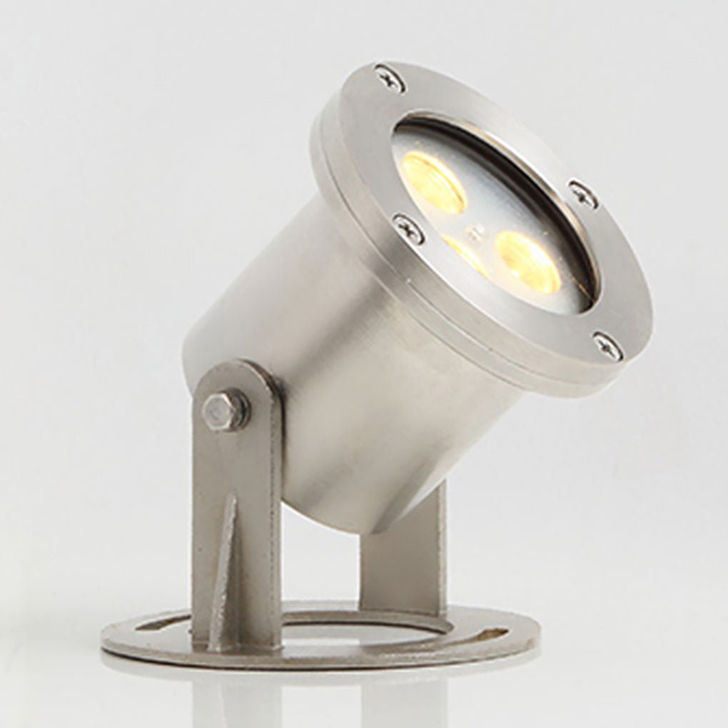 Adjustable LED Underwater Pool Light Durable Landscape Lighting for Outdoor Pools