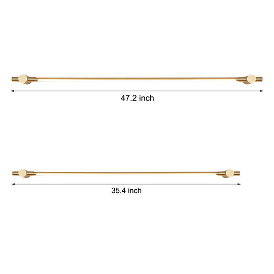 Brass Linear LED Bathroom Vanity Light – 35.4’’ &amp; 47.2’’