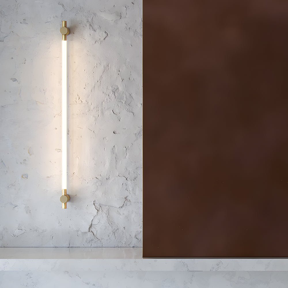 Brass Linear LED Bathroom Vanity Light – 35.4’’ &amp; 47.2’’