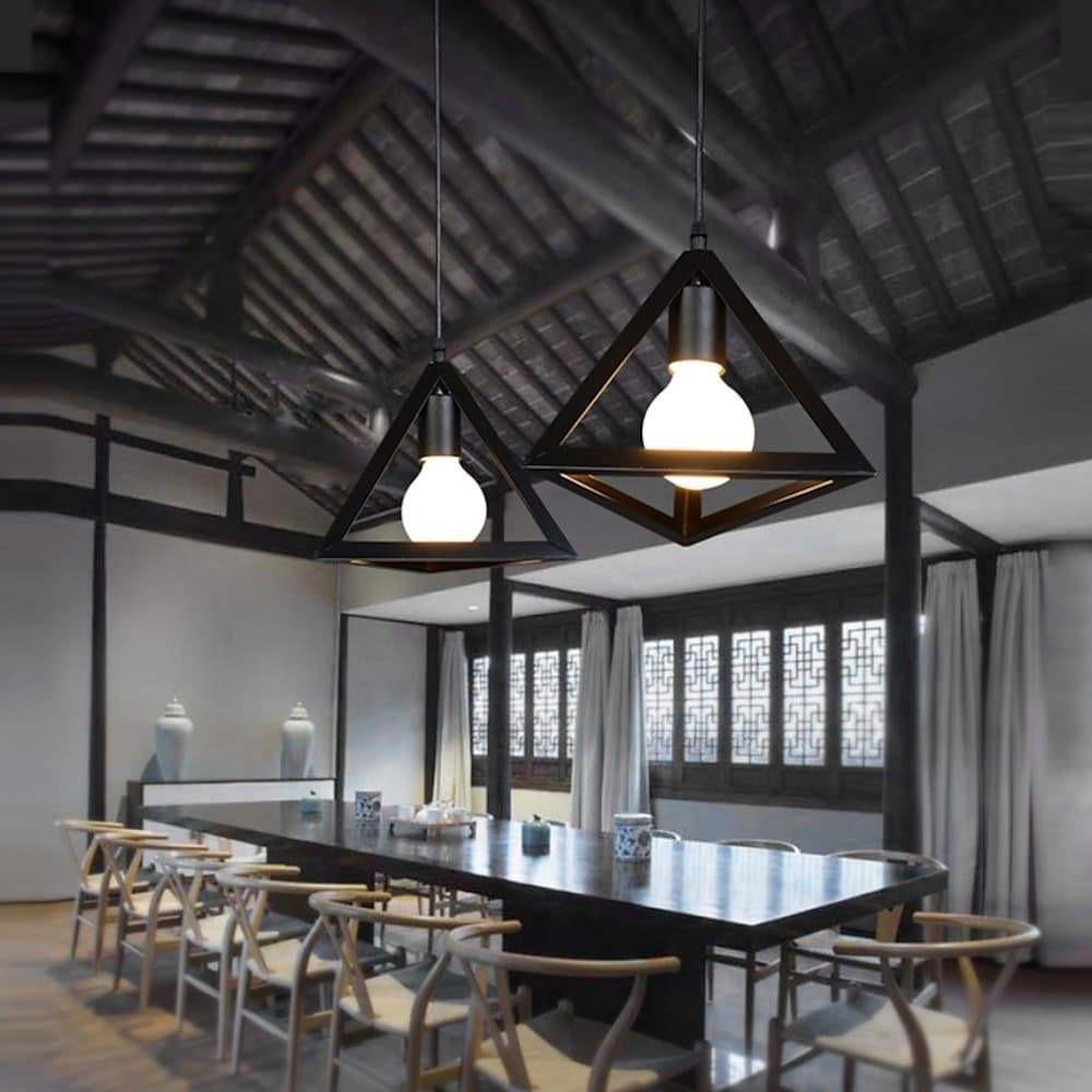 Geometric Shapes LED Modern Pendant Light