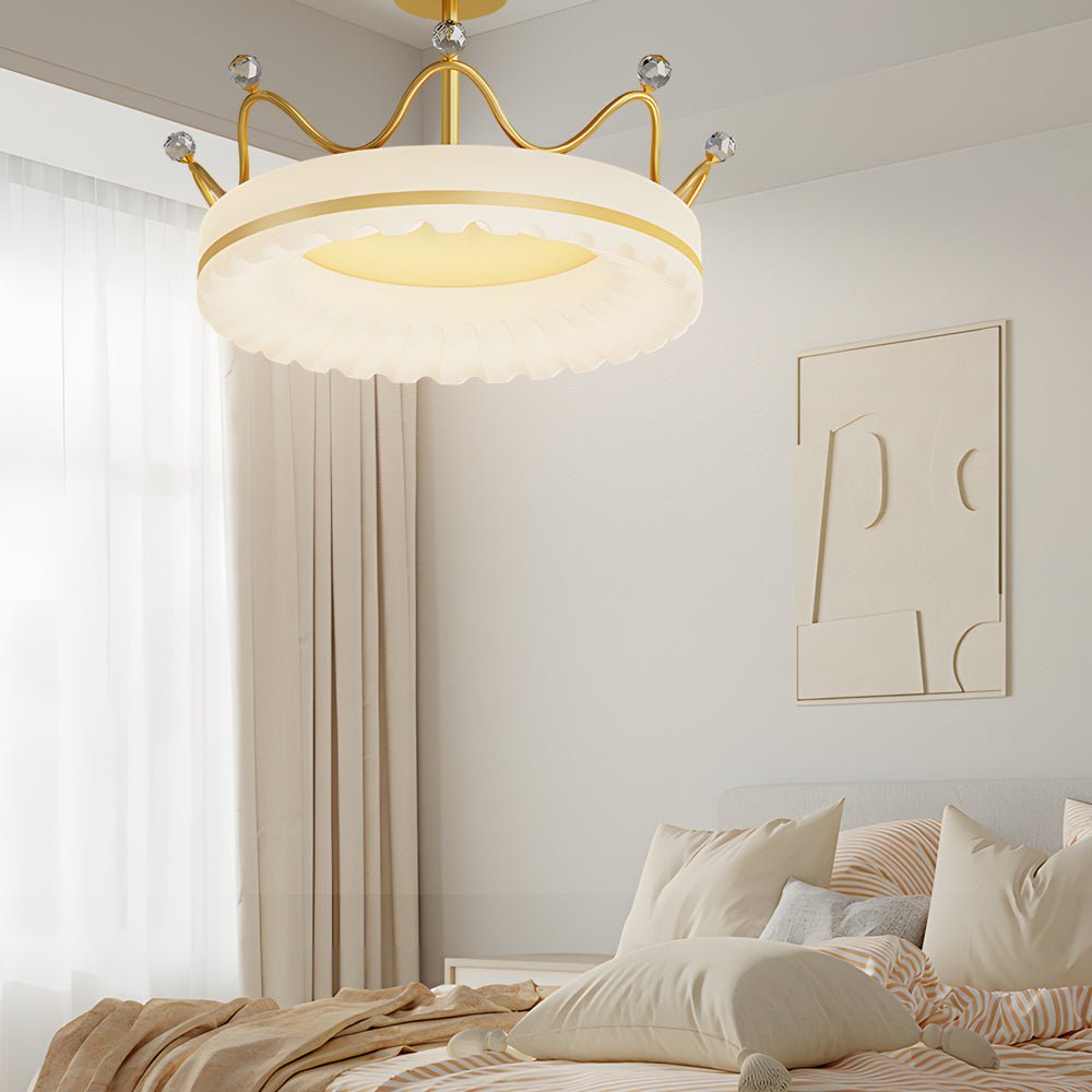 Creative Crowns 3-Step Dimming Modern Ceiling Light