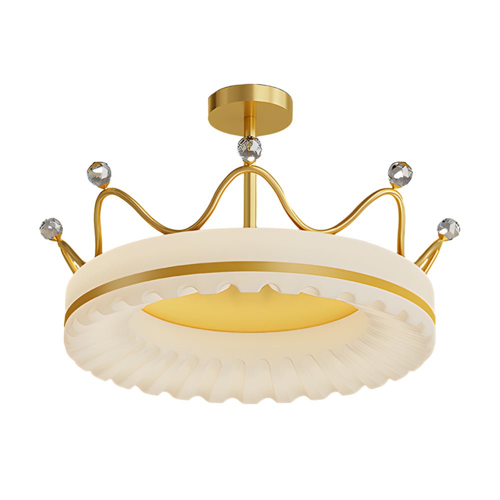 Creative Crowns 3-Step Dimming Modern Ceiling Light
