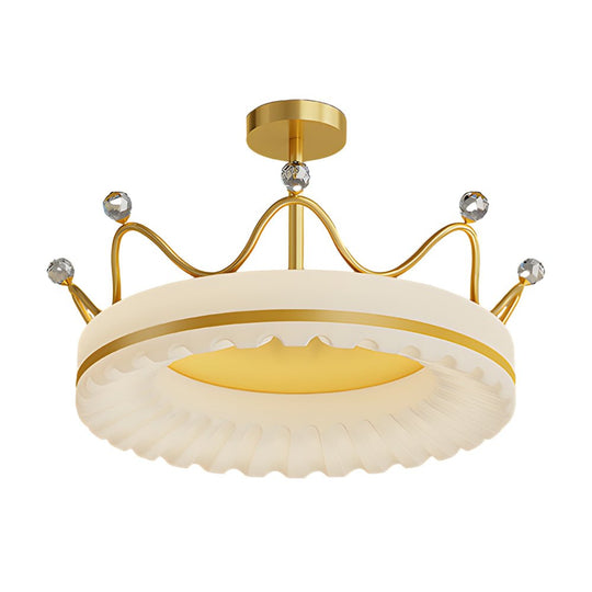 Creative Crowns 3-Step Dimming Modern Ceiling Light