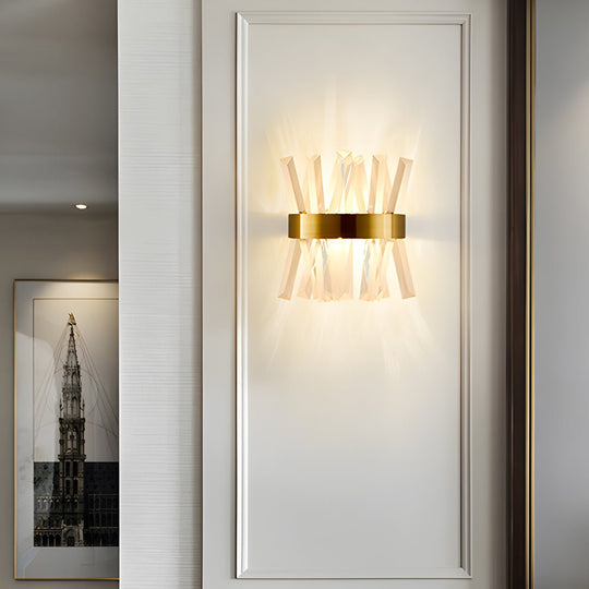 Creative Crystal Strips Luxury Up &amp; Down Lighting Nordic Wall Lamp