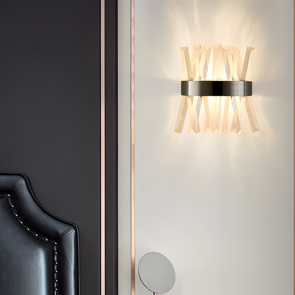 Creative Crystal Strips Luxury Up &amp; Down Lighting Nordic Wall Lamp
